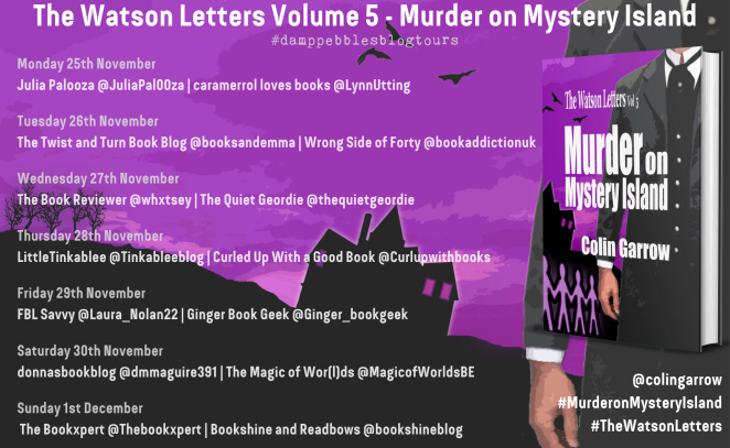 The Watson Letters Vol 5 - Murder on Mystery Island banner