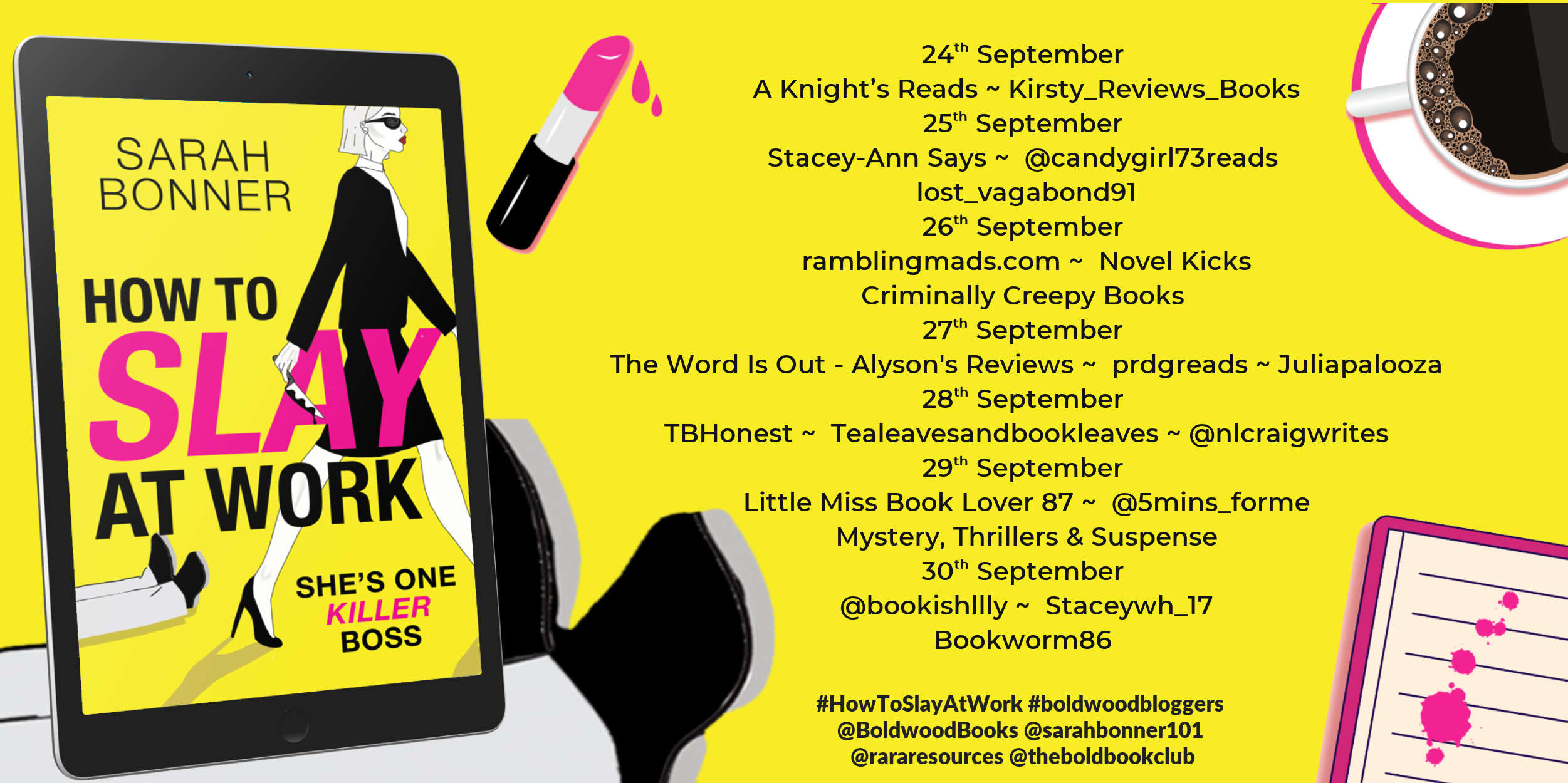 How To Slay At Work Full Tour Banner